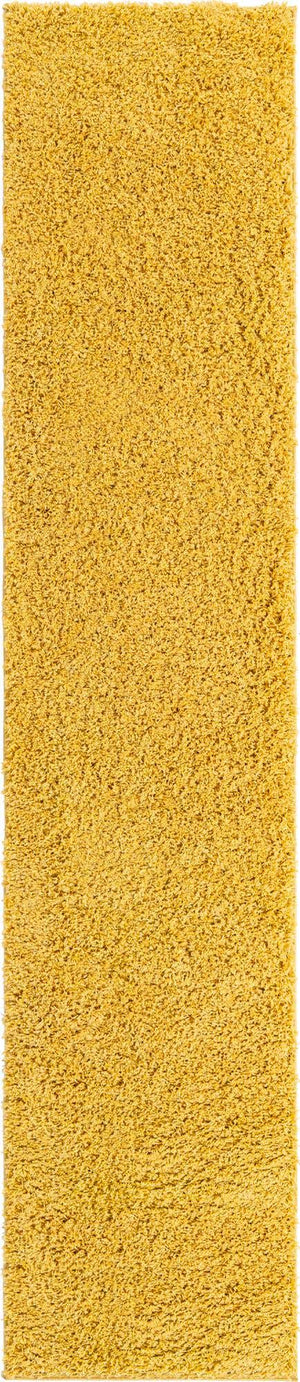Yellow 2' 6 x 13' Everyday Shag Runner Area Rug Thick Soft Touch Fluffy & Plush Shaggy Pile 100% Polypropylene With Cotton Backing Durable  Carpet for Sale at Rug Engine