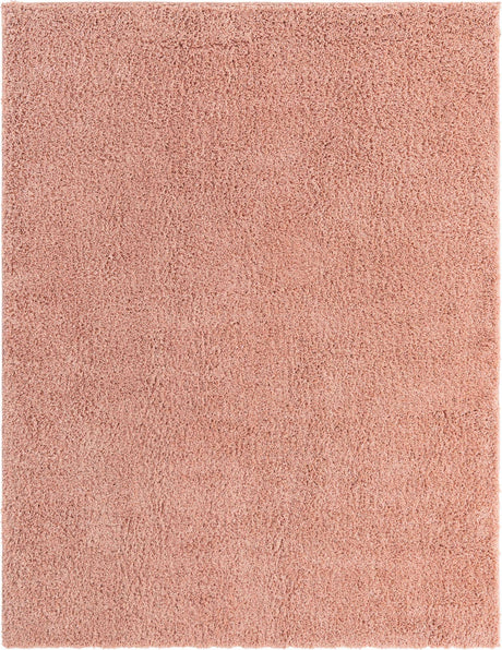 Rose Pink 8' x 10' Everyday Shag Rectangle Area Rug Thick Soft Touch Fluffy & Plush Shaggy Pile 100% Polypropylene With Cotton Backing Durable  Carpet for Sale at Rug Engine