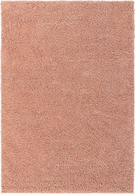 Rose Pink 7' x 10' Everyday Shag Rectangle Area Rug Thick Soft Touch Fluffy & Plush Shaggy Pile 100% Polypropylene With Cotton Backing Durable  Carpet for Sale at Rug Engine