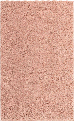 Rose Pink 5' x 8' Everyday Shag Rectangle Area Rug Thick Soft Touch Fluffy & Plush Shaggy Pile 100% Polypropylene With Cotton Backing Durable  Carpet for Sale at Rug Engine