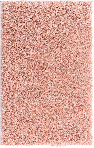 Rose Pink 2' 2 x 3' Everyday Shag Rectangle Area Rug Thick Soft Touch Fluffy & Plush Shaggy Pile 100% Polypropylene With Cotton Backing Durable  Carpet for Sale at Rug Engine