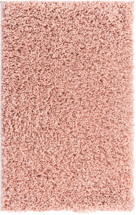 Rose Pink 2' 2 x 3' Everyday Shag Rectangle Area Rug Thick Soft Touch Fluffy & Plush Shaggy Pile 100% Polypropylene With Cotton Backing Durable  Carpet for Sale at Rug Engine