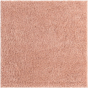 Rose Pink 5' x 5' Everyday Shag Square Area Rug Thick Soft Touch Fluffy & Plush Shaggy Pile 100% Polypropylene With Cotton Backing Durable  Carpet for Sale at Rug Engine