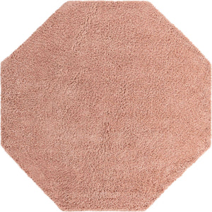 Rose Pink 7' 10 x 7' 10 Everyday Shag Octagon Area Rug Thick Soft Touch Fluffy & Plush Shaggy Pile 100% Polypropylene With Cotton Backing Durable  Carpet for Sale at Rug Engine