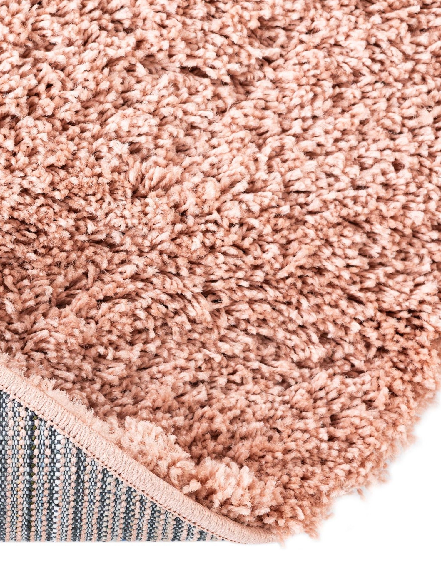 Rose Pink 10' 2 x 10' 2 Everyday Shag Round Area Rug Thick Soft Touch Fluffy & Plush Shaggy Pile 100% Polypropylene With Cotton Backing Durable  Carpet for Sale at Rug Engine