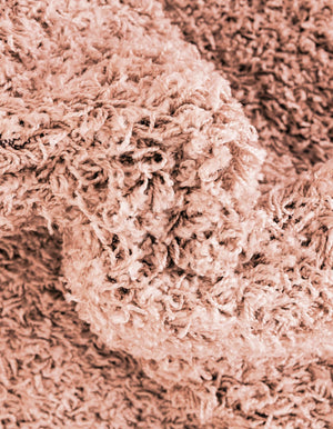 Rose Pink 3' 3 x 5' 3 Everyday Shag Oval Area Rug Thick Soft Touch Fluffy & Plush Shaggy Pile 100% Polypropylene With Cotton Backing Durable  Carpet for Sale at Rug Engine