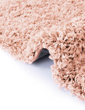 Rose Pink 3' 3 x 5' 3 Everyday Shag Oval Area Rug Thick Soft Touch Fluffy & Plush Shaggy Pile 100% Polypropylene With Cotton Backing Durable  Carpet for Sale at Rug Engine