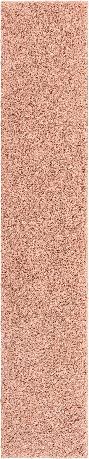 Rose Pink 2' 6 x 13' Everyday Shag Runner Area Rug Thick Soft Touch Fluffy & Plush Shaggy Pile 100% Polypropylene With Cotton Backing Durable  Carpet for Sale at Rug Engine