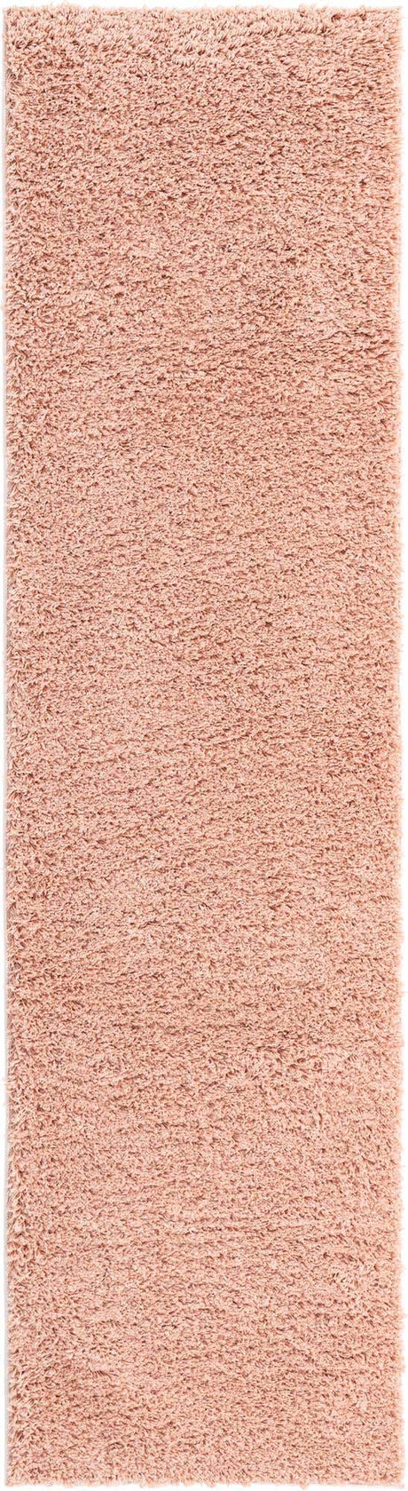 Rose Pink 2' 6 x 10' Everyday Shag Runner Area Rug Thick Soft Touch Fluffy & Plush Shaggy Pile 100% Polypropylene With Cotton Backing Durable  Carpet for Sale at Rug Engine