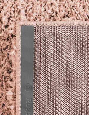 Rose Pink 2' 2 x 6' 7 Everyday Shag Runner Area Rug Thick Soft Touch Fluffy & Plush Shaggy Pile 100% Polypropylene With Cotton Backing Durable  Carpet for Sale at Rug Engine