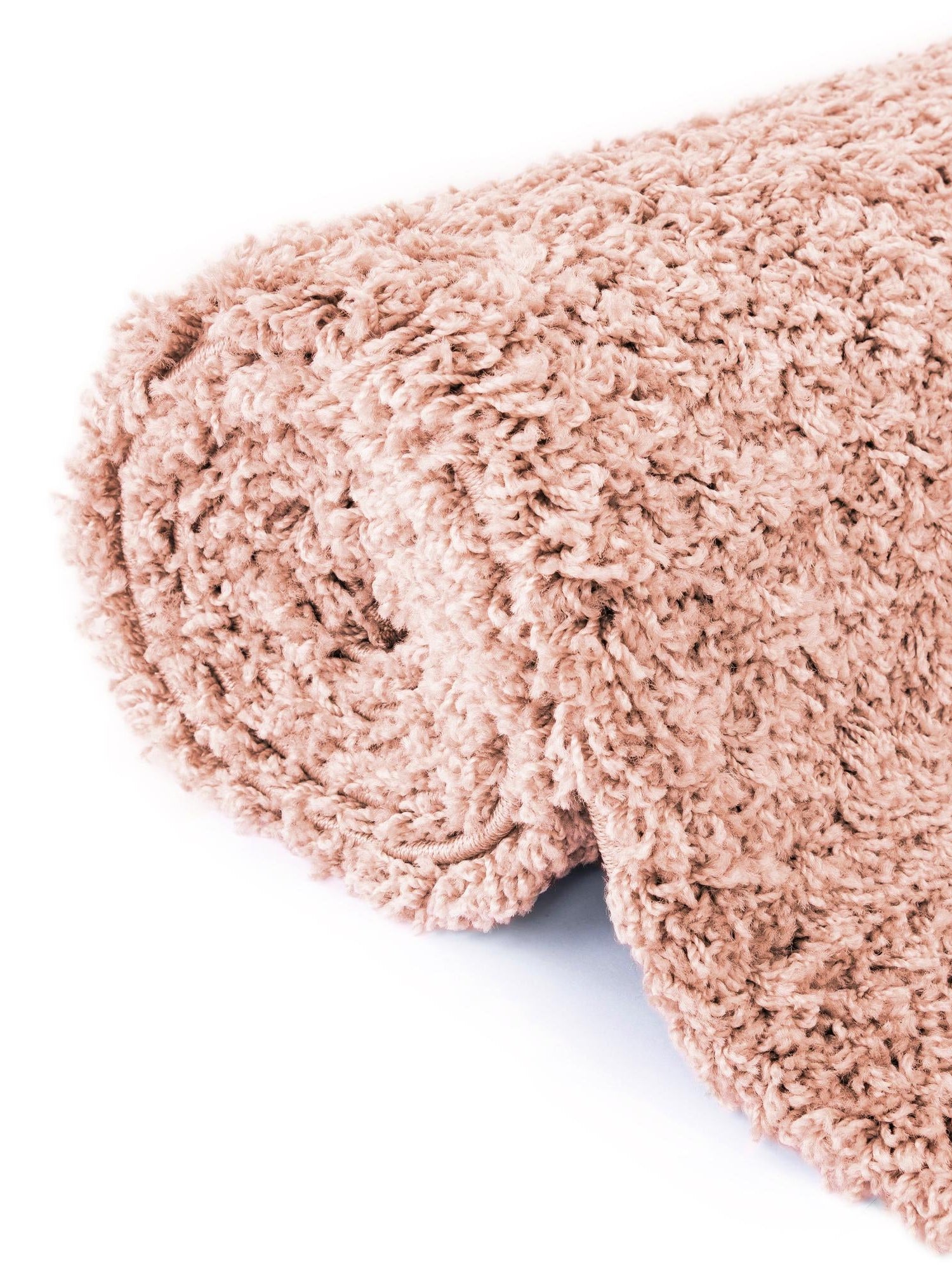 Rose Pink 2' 2 x 6' 7 Everyday Shag Runner Area Rug Thick Soft Touch Fluffy & Plush Shaggy Pile 100% Polypropylene With Cotton Backing Durable  Carpet for Sale at Rug Engine