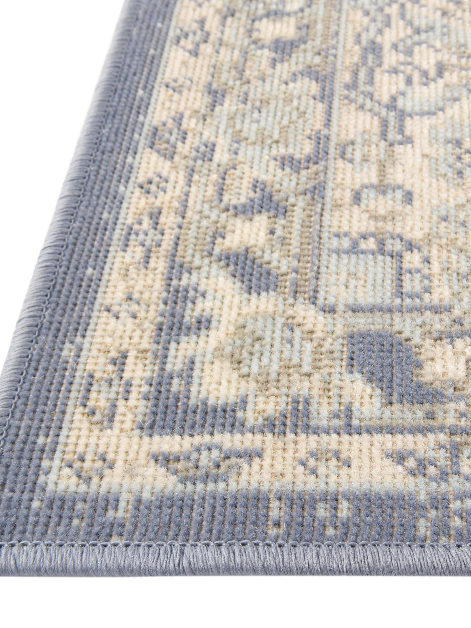 French Blue 9' x 12' Whitney Rectangle Area Rug