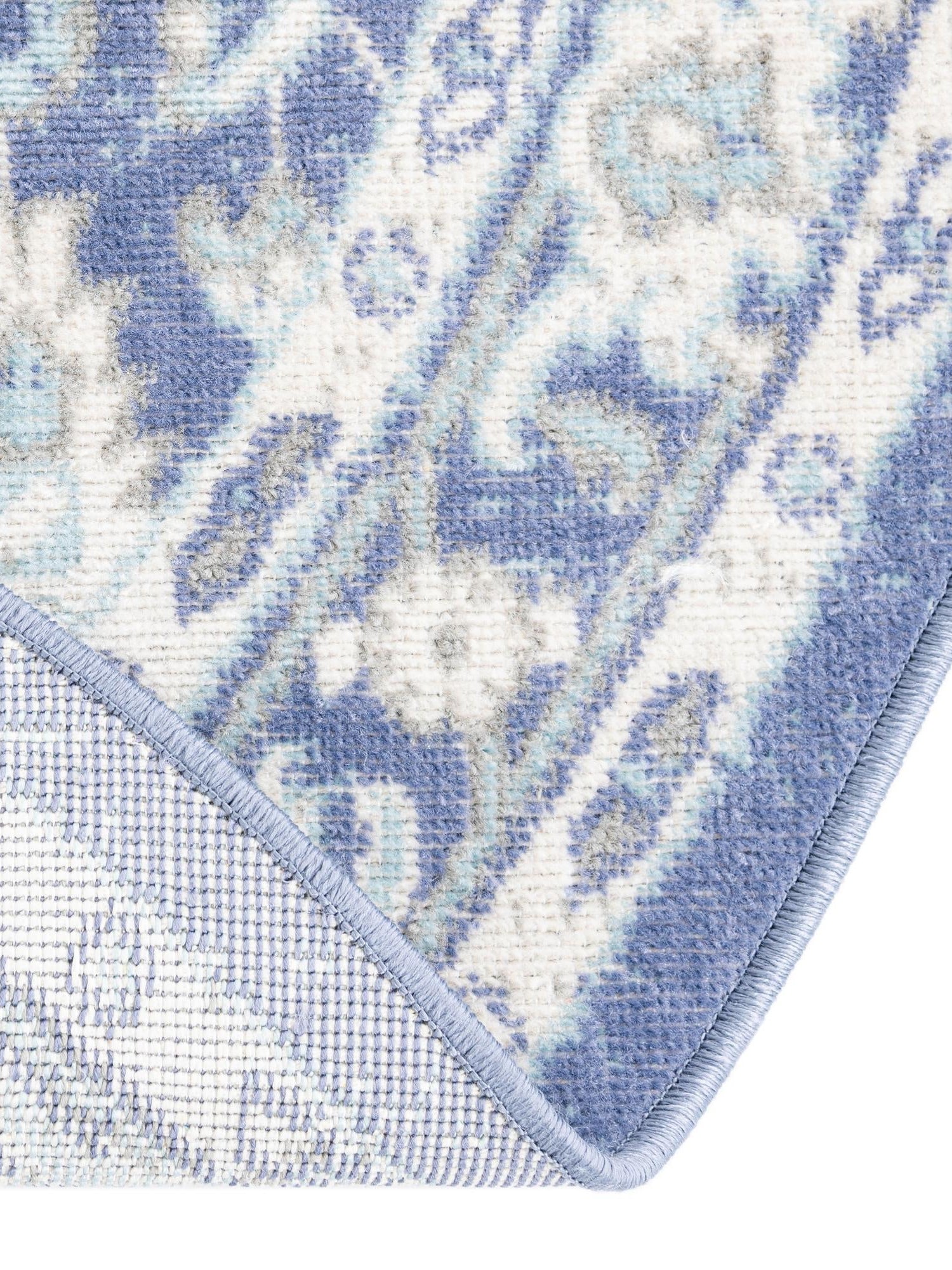 French Blue 3' x 5' 3 Whitney Oval Area Rug