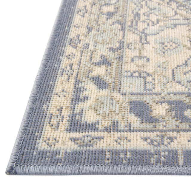 French Blue 2' x 8' Whitney Runner Area Rug