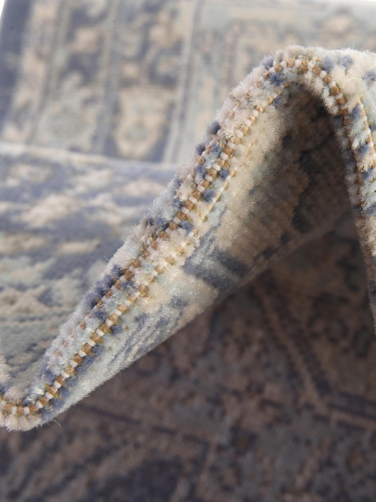 French Blue 2' x 6' 1 Whitney Runner Area Rug