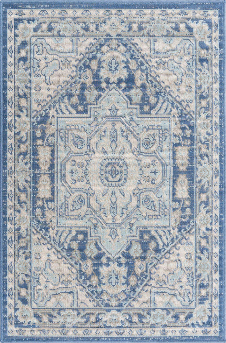 French Blue 2' 2 x 3' 1 Whitney Rectangle Area Rug