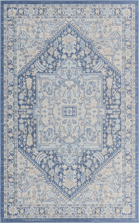 French Blue 1' 4 x 1' 4 Whitney Sample Area Rug