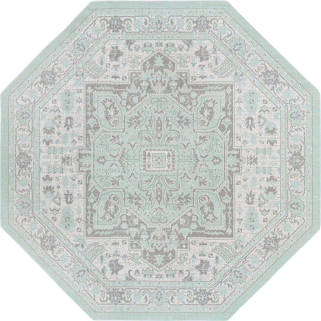 Mint 7' 1 x 7' 1 Whitney Octagon Area Rug