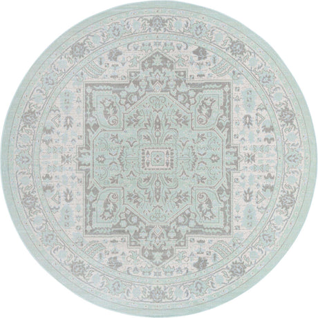 Mint 7' x 7' Whitney Round Area Rug