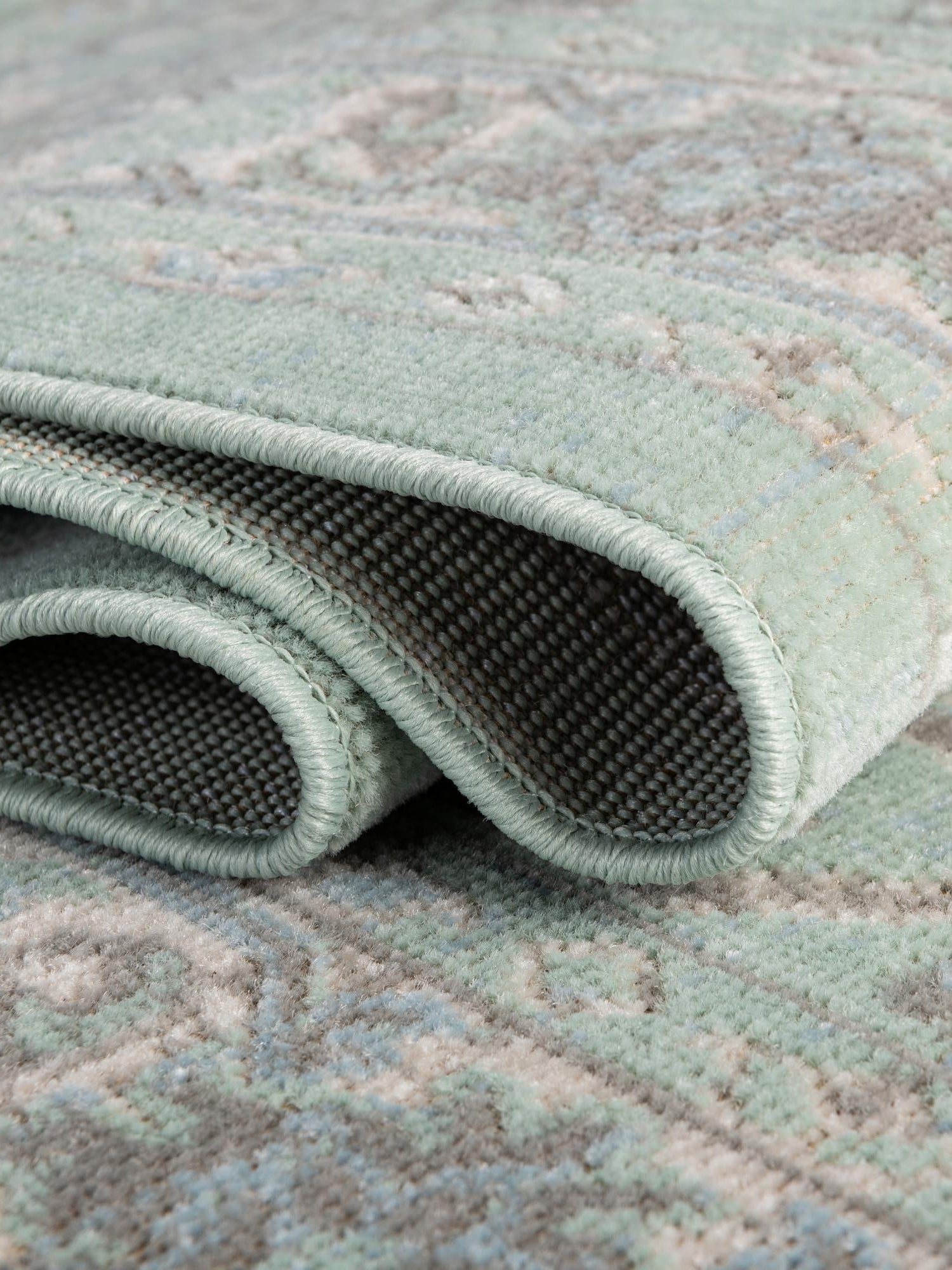 Mint 5' 3 x 8' Whitney Rectangle Area Rug Classic Vintage Distressed Look Traditional Persian Inspired Carpet for Home Decor for Sale at Rug Engine