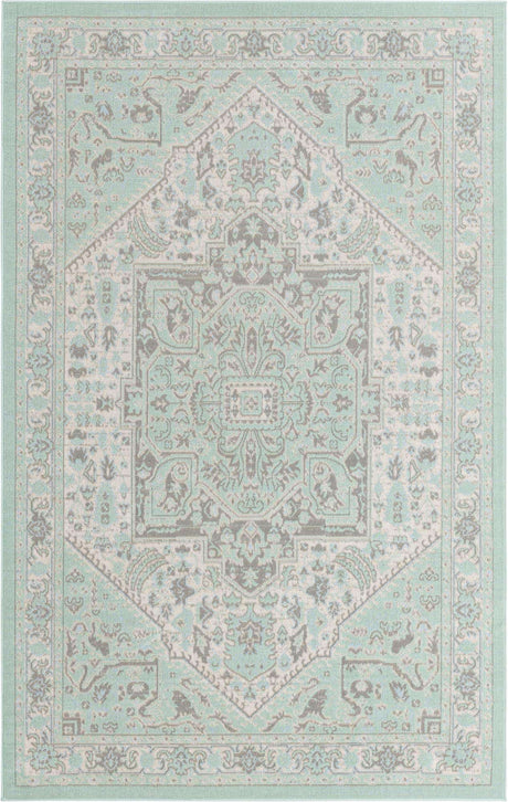 Mint 5' 3 x 8' Whitney Rectangle Area Rug