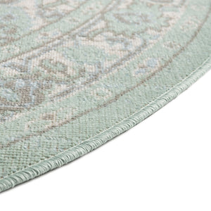 Mint 5' x 8' Whitney Oval Area Rug Classic Vintage Distressed Look Traditional Persian Inspired Carpet for Home Decor for Sale at Rug Engine