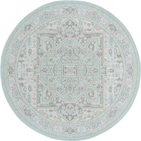 Mint 5' x 5' Whitney Round Area Rug