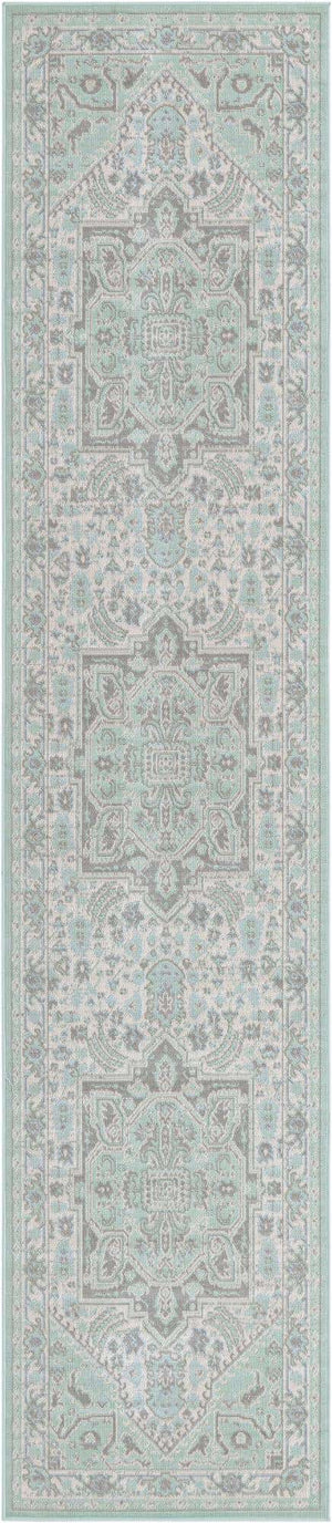Mint 2' 7 x 12' Whitney Runner Area Rug Classic Vintage Distressed Look Traditional Persian Inspired Carpet for Home Decor for Sale at Rug Engine