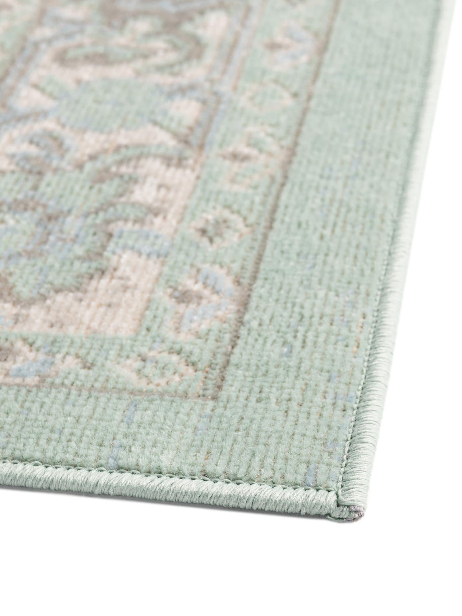 Mint 2' x 6' Whitney Runner Area Rug Classic Vintage Distressed Look Traditional Persian Inspired Carpet for Home Decor for Sale at Rug Engine