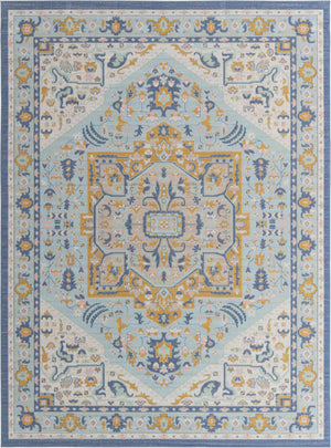 Sky blue 9' 10 x 14' 1 Whitney Rectangle Area Rug