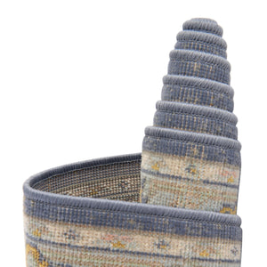 Sky blue 8' x 8' Whitney Square Area Rug