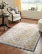 Sky blue 9' 10 x 14' 1 Whitney Rectangle Area Rug