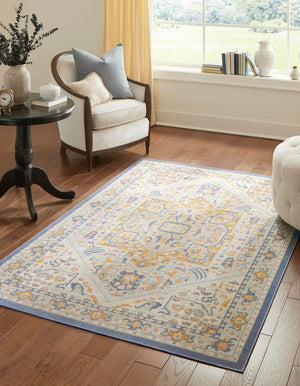 Sky blue 2' 2 x 3' 1 Whitney Rectangle Area Rug