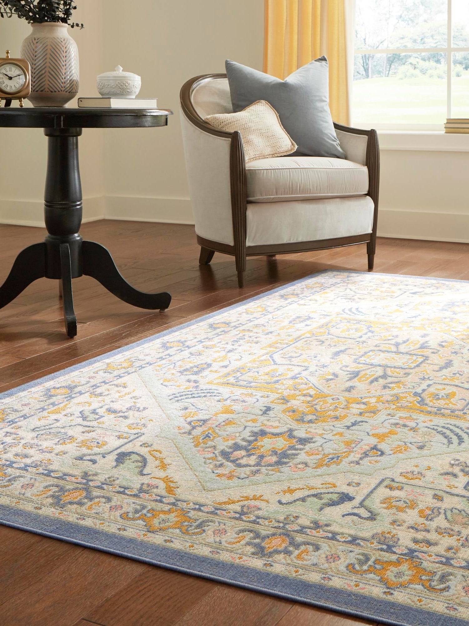 Sky blue 9' 10 x 14' 1 Whitney Rectangle Area Rug