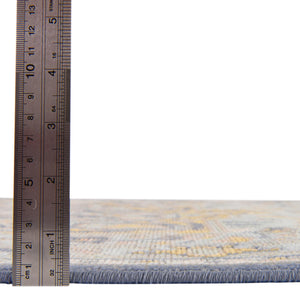 Sky blue 4' 1 x 6' 1 Whitney Rectangle Area Rug