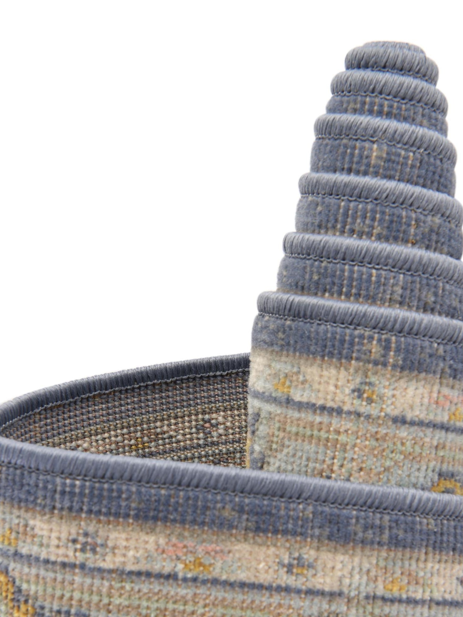 Sky blue 9' x 12' Whitney Rectangle Area Rug