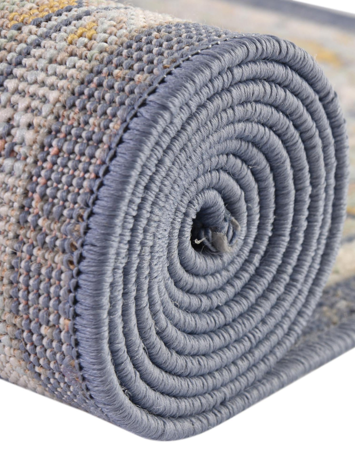 Sky blue 8' x 10' Whitney Oval Area Rug