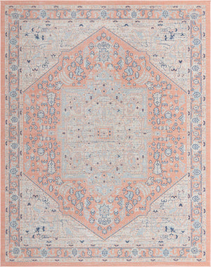 Powder Pink 8' x 10' Whitney Rectangle Area Rug