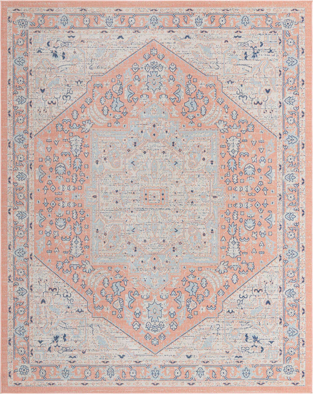 Powder Pink 8' x 10' Whitney Rectangle Area Rug