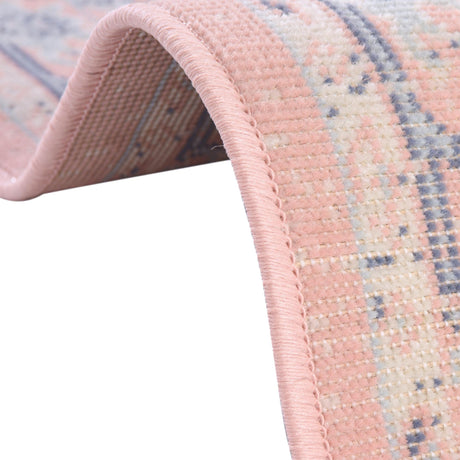 Powder Pink 7' x 7' Whitney Octagon Area Rug