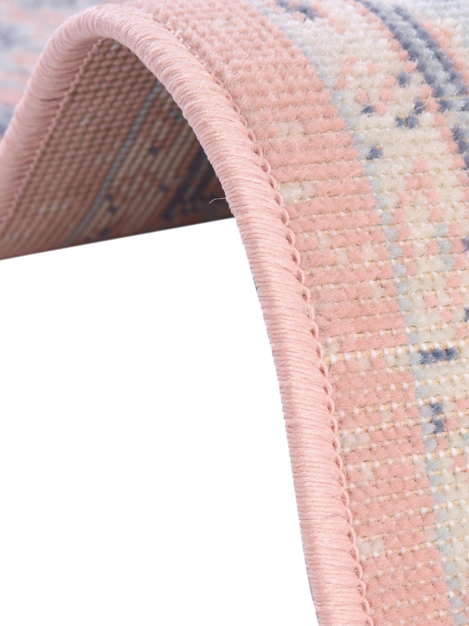 Powder Pink 8' x 10' Whitney Rectangle Area Rug