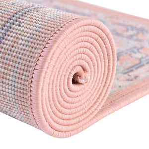 Powder Pink 8' x 10' Whitney Rectangle Area Rug