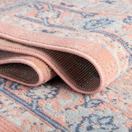 Powder Pink 7' 1 x 7' 1 Whitney Round Area Rug