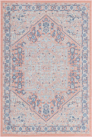 Powder Pink 4' x 6' Whitney Rectangle Area Rug