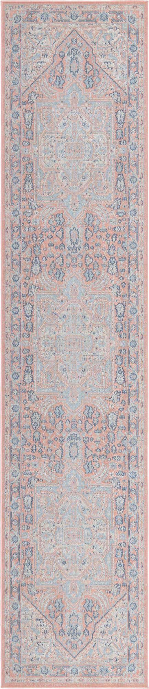 Powder Pink 2' 7 x 12' Whitney Runner Area Rug