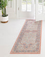 Powder Pink 2' x 8' Whitney Runner Area Rug