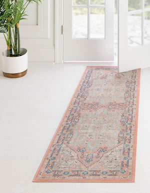 Powder Pink 2' 7 x 12' Whitney Runner Area Rug