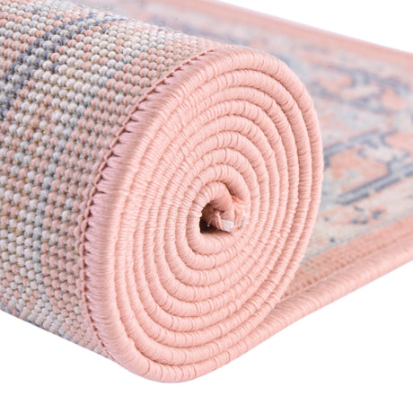 Powder Pink 2' x 6' Whitney Runner Area Rug