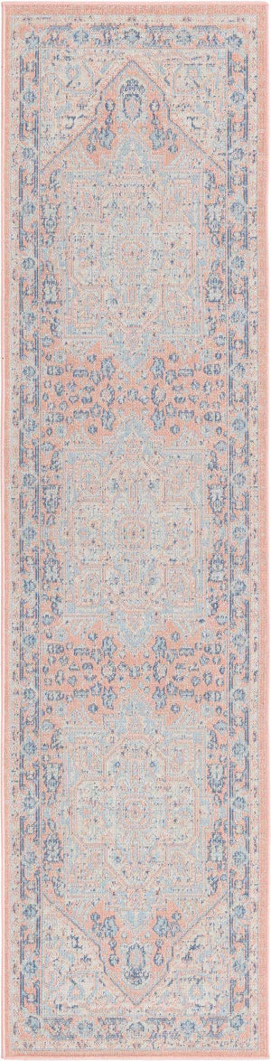 Powder Pink 2' x 8' Whitney Runner Area Rug