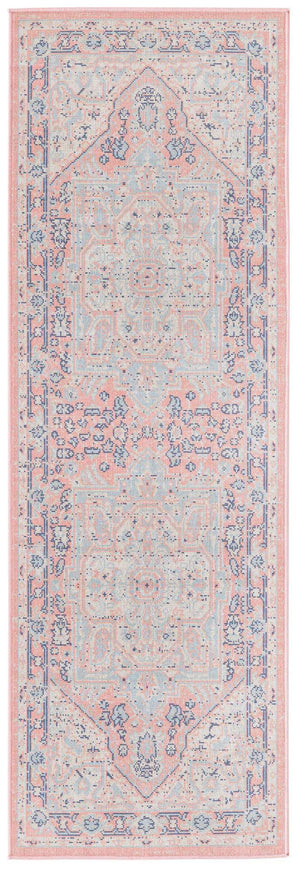 Powder Pink 2' x 6' Whitney Runner Area Rug
